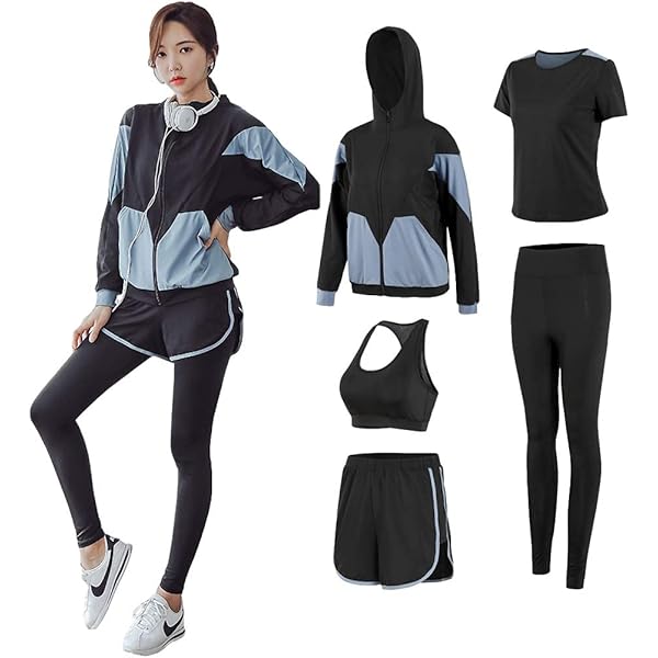 Amazon | [ゲフィエン] スポーツウェア レディース ヨガウェア 4